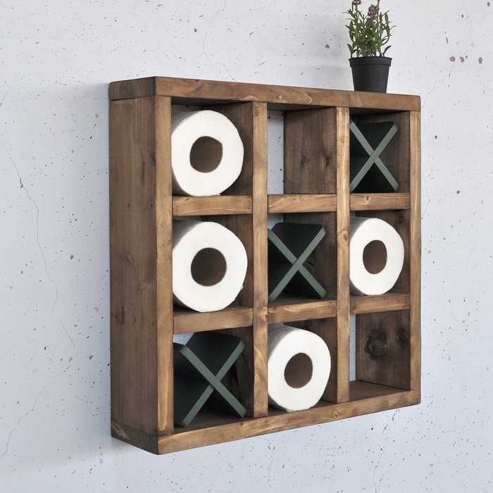 Hanah Home Estantería de Pared de Madera Decorativa Raf297